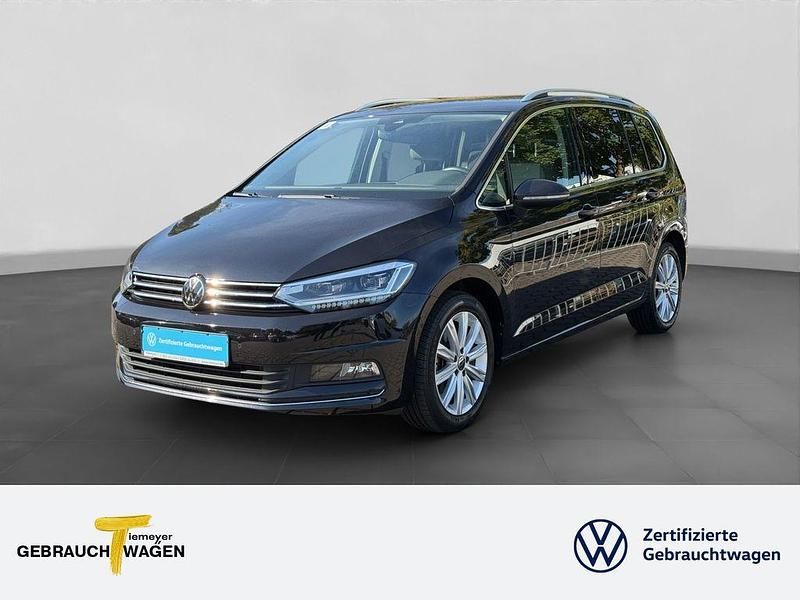 Schwarz Gebraucht 2024 VW Touran Highline Van / Kleinbus | 33.980 € (Fairer Preis) - Bild 1/4