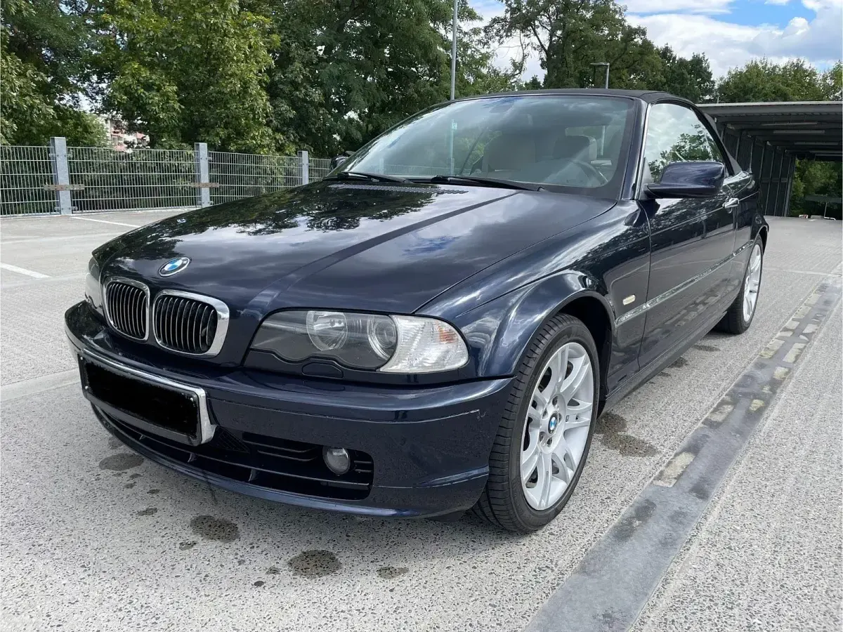 Gebraucht BMW 325 Cabriolet Sport Line 192 PS (141 kW) 2000 Blau Cabrio