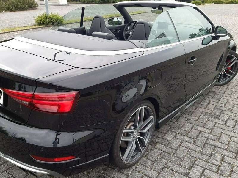 Schwarz Gebraucht 2017 Audi S3 Cabriolet Cabrio | 26.950 € (Superpreis) - Bild 1/4