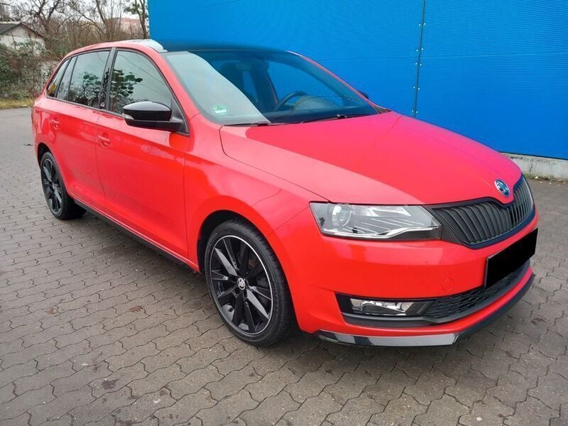 Gebraucht Skoda Rapid Monte Carlo 110 PS (80 kW) 2018 Rot Limousine