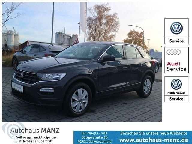 Grau Gebraucht 2021 VW T-Roc SUV | 15.939 € (Guter Preis) - Bild 1/4