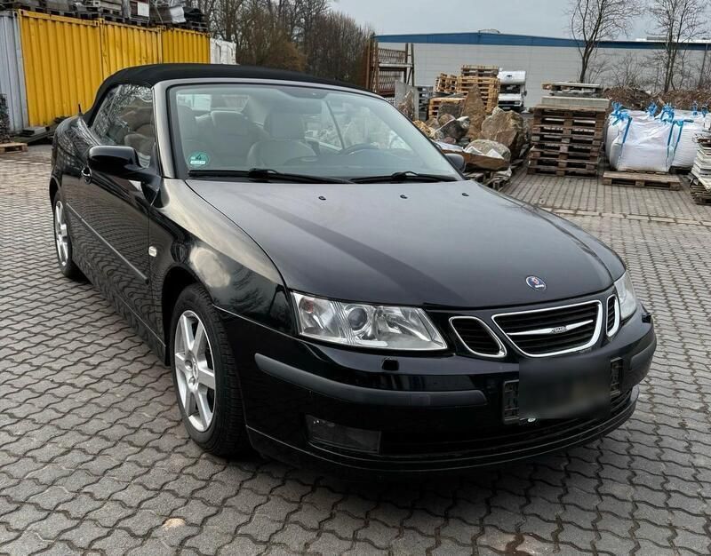 Schwarz Gebraucht 2007 Saab 9-3 Cabriolet Vector Cabrio | 10.990 € (Etwas zu teuer) - Bild 1/4