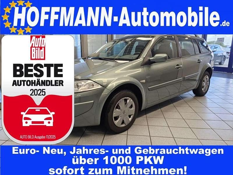 Grünmet. (metallic) Gebraucht 2008 Renault Mégane GrandTour Kombi | 1.800 € (Guter Preis) - Bild 1/3