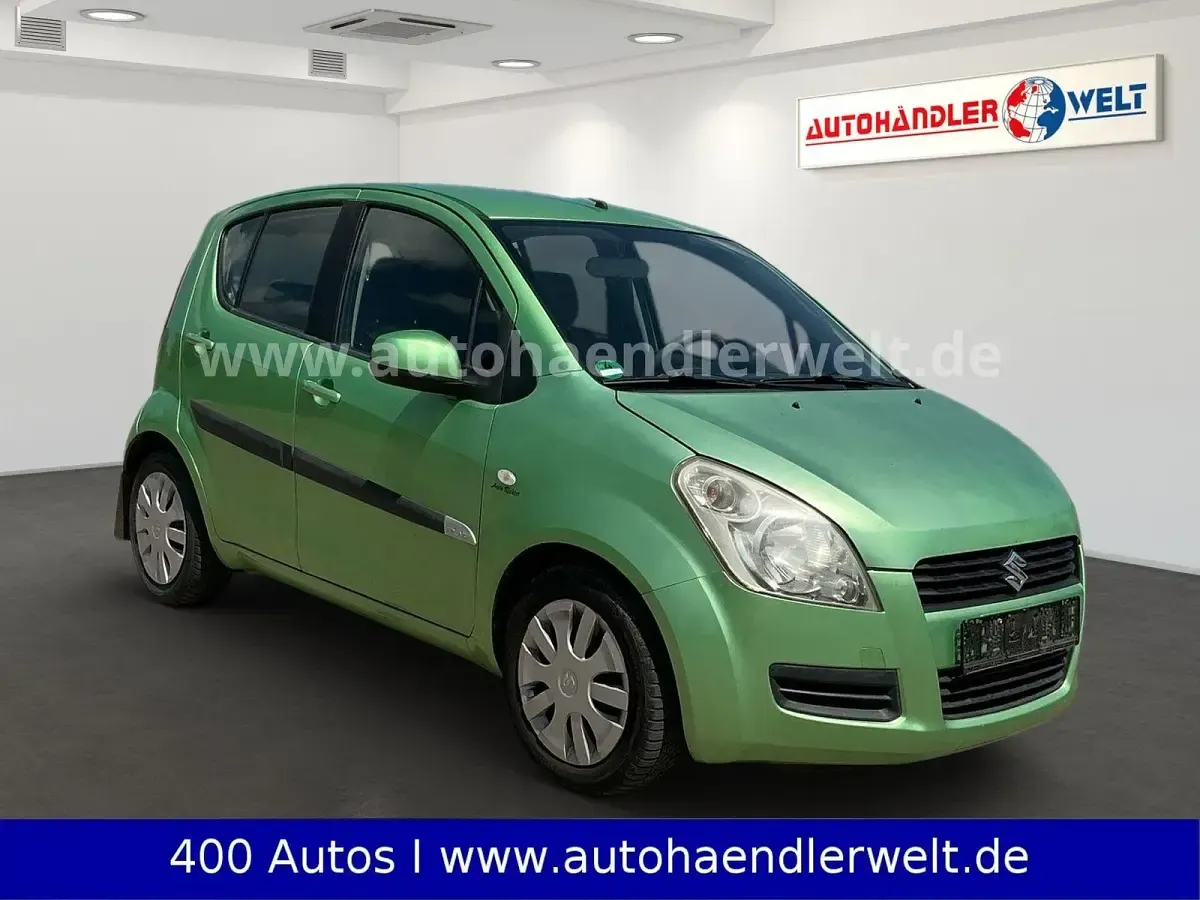 Gebraucht Suzuki Splash Comfort 86 PS (63 kW) 2009 Grün Kleinwagen