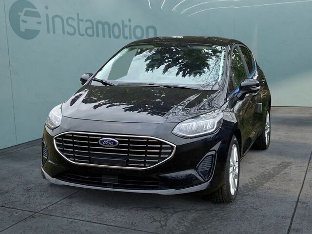 Schwarz Gebraucht 2023 Ford Fiesta Titanium Kleinwagen | 22.381 € (Etwas zu teuer) - Bild 1/2
