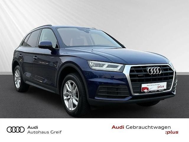 Navarrablau metallic Gebraucht 2019 Audi Q5 Design SUV | 27.990 € (Fairer Preis) - Bild 1/4