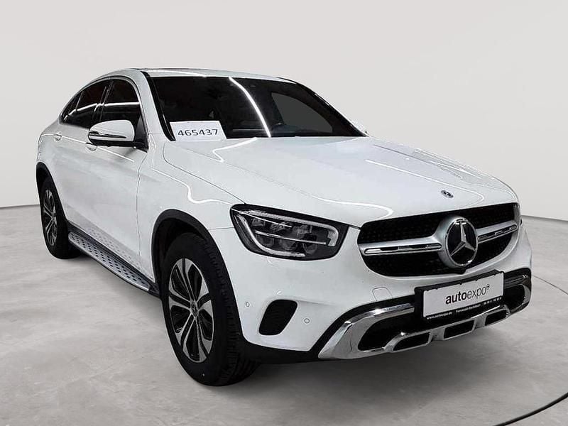 Polarweiß Gebraucht 2022 Mercedes GLC300 Coupé | 42.990 € - Bild 1/4