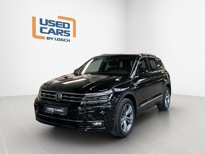 Schwarz Gebraucht 2020 VW Tiguan R-line Plus SUV | 27.490 € (Fairer Preis) - Bild 1/4