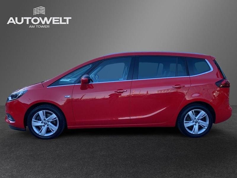 Gebraucht Opel Zafira Tourer Innovation 170 PS (125 kW) 2017 Rot Van / Kleinbus