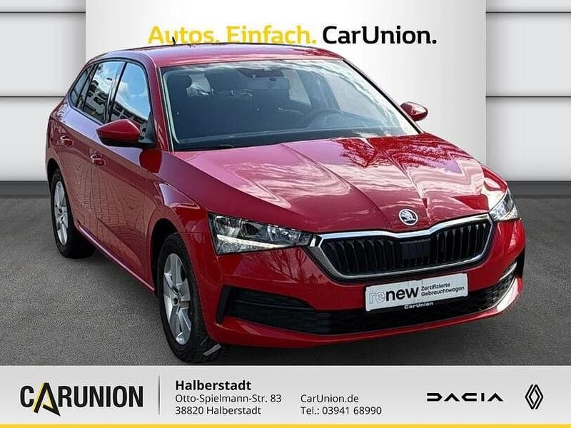 Gebraucht Skoda Scala Active 95 PS (69 kW) 2019 Corrida rot Kleinwagen