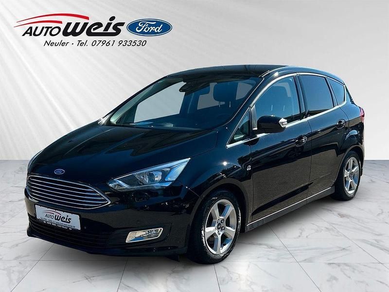Schwarz Gebraucht 2016 Ford C-MAX Titanium Van / Kleinbus | 10.900 € (Guter Preis) - Bild 1/4