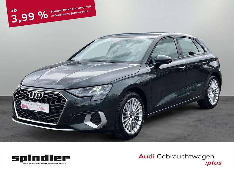 Manhattangrau metallic Gebraucht 2024 Audi A3 Advanced Plus Limousine | 27.480 € (Superpreis) - Bild 1/4