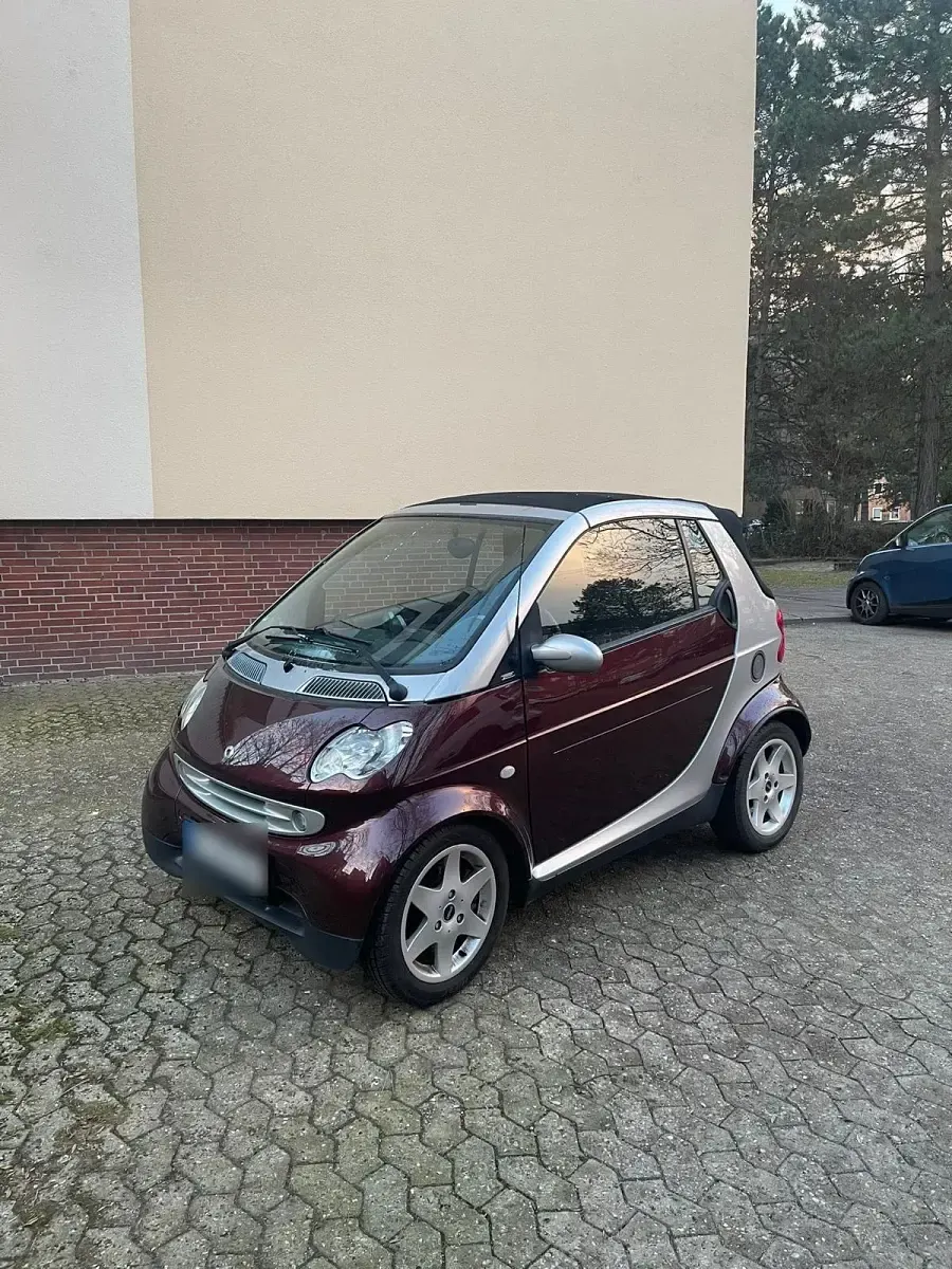 Usata Smart ForTwo Cabrio 61 CV (44 kW) 2006 Rosso Cabrio