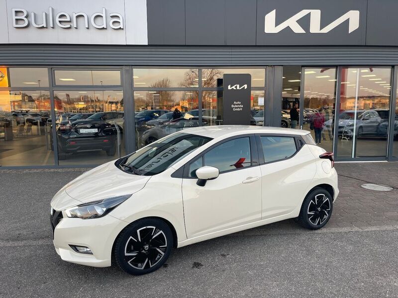 Ivory (s) Gebraucht 2022 Nissan Micra N-Way Kleinwagen | 17.970 € (Teuer) - Bild 1/4