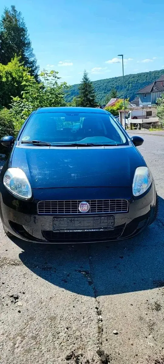 Gebraucht Fiat Punto 77 PS (56 kW) 2008 Schwarz Kleinwagen