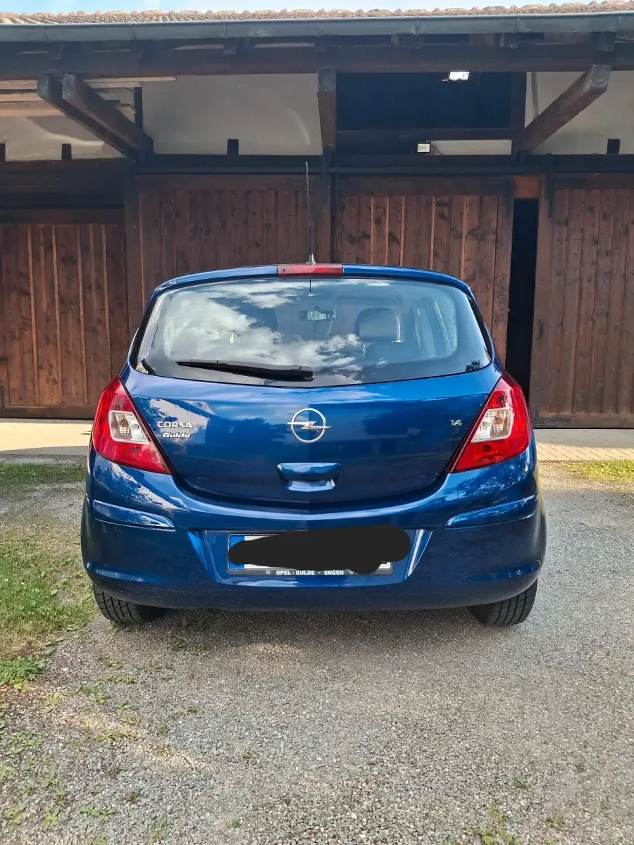 Gebraucht Opel Corsa Edition 89 PS (65 kW) 2007 Blau Kleinwagen
