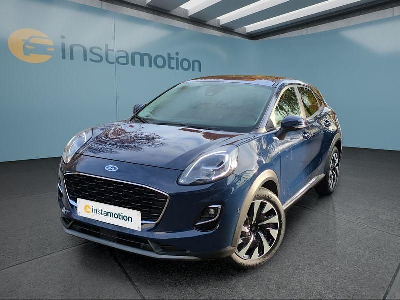 Blau Gebraucht 2022 Ford Puma SUV | 18.449 € (Fairer Preis) - Bild 1/4