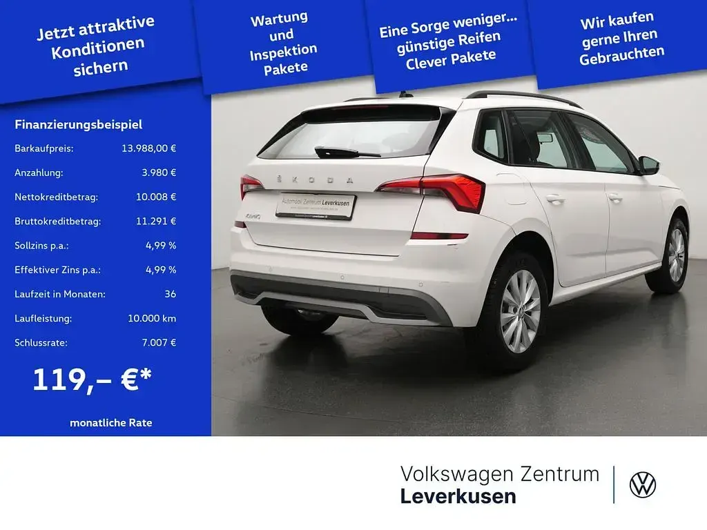 Gebraucht Skoda Kamiq Ambition 110 PS (80 kW) 2022 Schwarz SUV