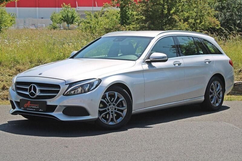 Silber Gebraucht 2017 Mercedes C220 Avantgarde Kombi | 17.990 € (Fairer Preis) - Bild 1/4