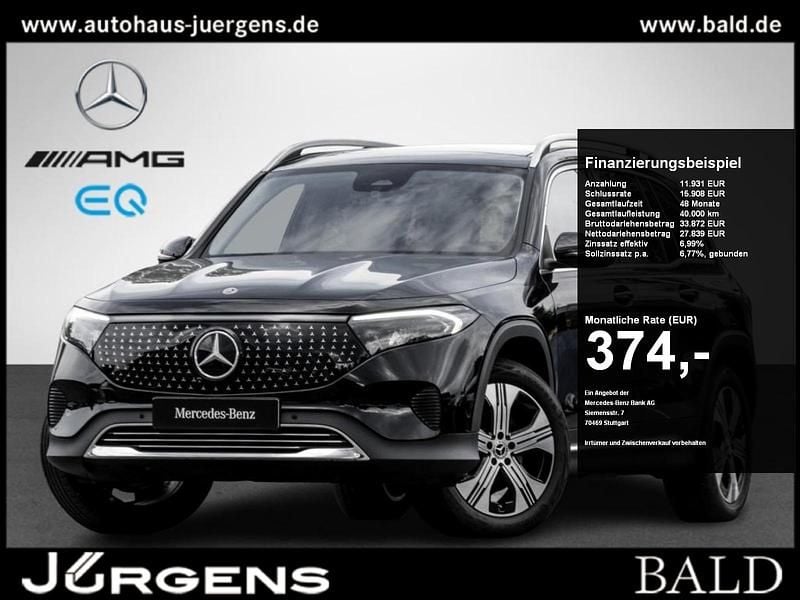 Schwarz metalliclack kosmosschwarz Gebraucht 2024 Mercedes EQB300 SUV | 39.550 € (Guter Preis) - Bild 1/4