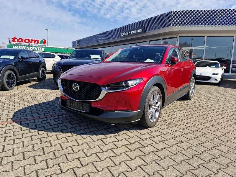 Gebraucht Mazda CX-30 Selection 122 PS (89 kW) 2022 Soul red crystal m SUV