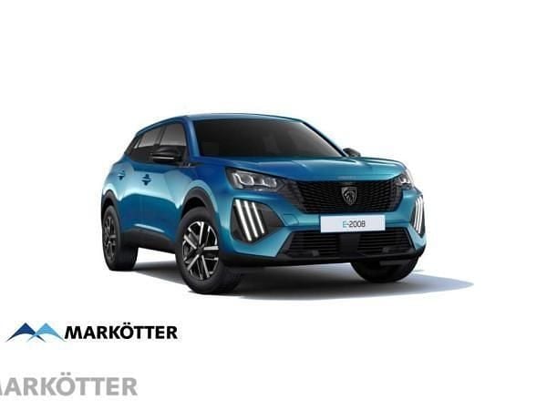 Blau (okenit weiß (gegen aufpreis anpassbar)) Neu 2025 Peugeot e-2008 SUV | 36.980 € (Fairer Preis) - Bild 1/4