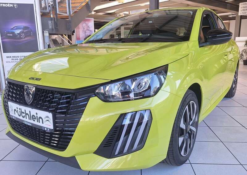Gelb Neu 2024 Peugeot 208 Active Kleinwagen | 15.990 € (Superpreis) - Bild 1/4