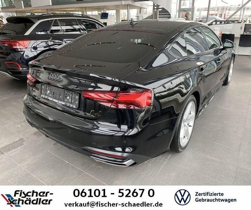 Gebraucht Audi A5 Sportback Advanced 163 PS (119 kW) 2023 Brillantschwarz Kleinwagen