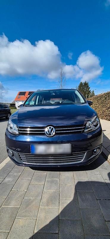 Gebraucht VW Touran 105 PS (77 kW) 2014 Blau Van / Kleinbus