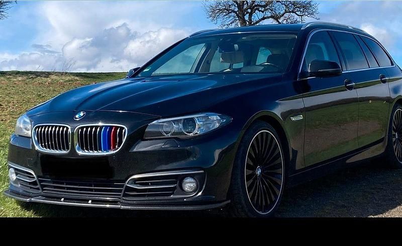 Schwarz Gebraucht 2014 BMW 525 Luxury Line Limousine | 12.490 € (Fairer Preis) - Bild 1/4
