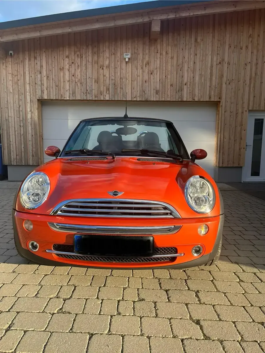Gebraucht Mini Cooper Cabriolet 116 PS (85 kW) 2004 Orange Cabrio