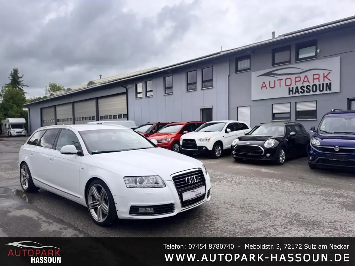Usata Audi A6 S-Line 190 CV (139 kW) 2011 Bianco Station wagon