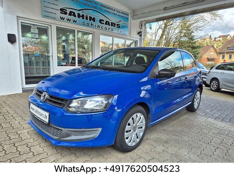 Gebraucht VW Polo Trendline 60 PS (44 kW) 2010 Blau Kleinwagen