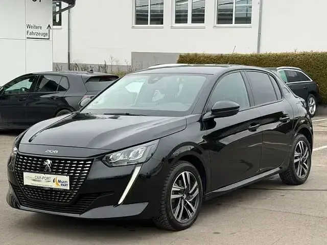 Gebraucht Peugeot 208 Allure 101 PS (74 kW) 2023 Schwarz Kleinwagen