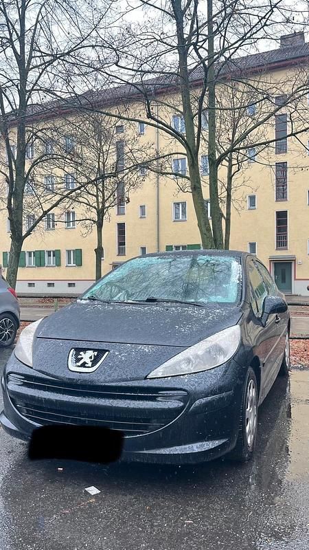 Schwarz Gebraucht 2006 Peugeot 207 Limousine | 700 € (Superpreis) - Bild 1/4