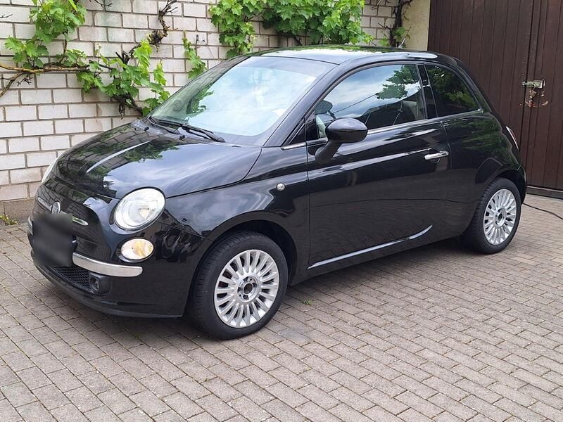 Schwarz Gebraucht 2010 Fiat 500 Limousine | 3.200 € (Superpreis) - Bild 1/4