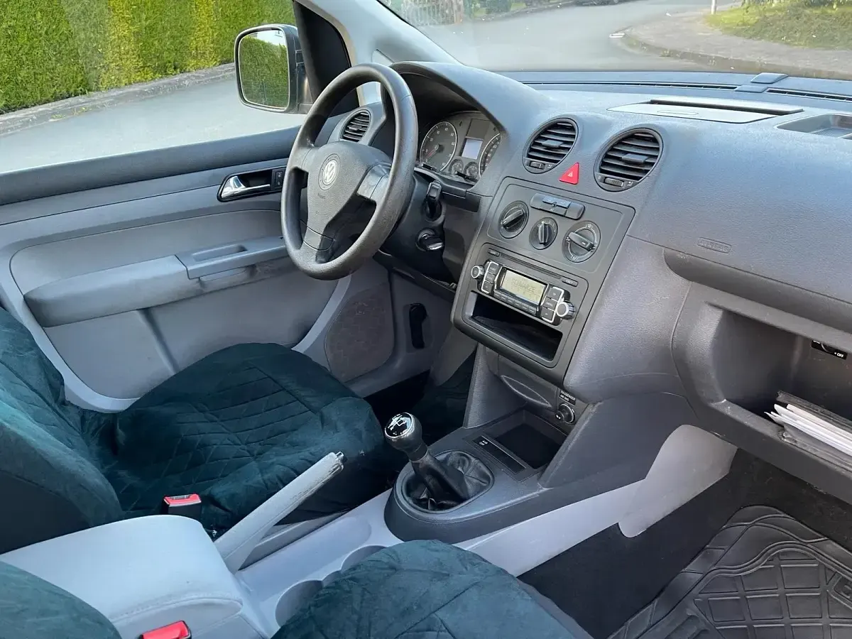 Gebraucht VW Caddy 109 PS (80 kW) 2008 Weiß Van / Kleinbus