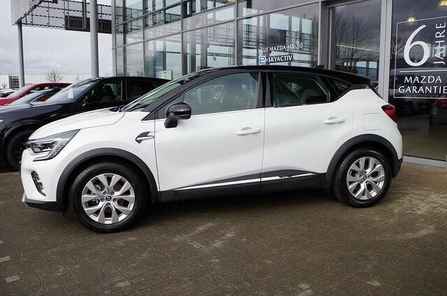 Gebraucht Renault Captur Intens 91 PS (66 kW) 2021 Schwarz weiss qnc+schwarz gne SUV