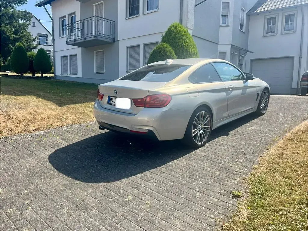 Gebraucht BMW 430 M Sport 286 PS (210 kW) 2015 Silber Coupé