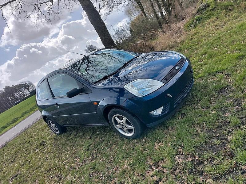 Gebraucht Ford Fiesta 2003 Blau Kleinwagen