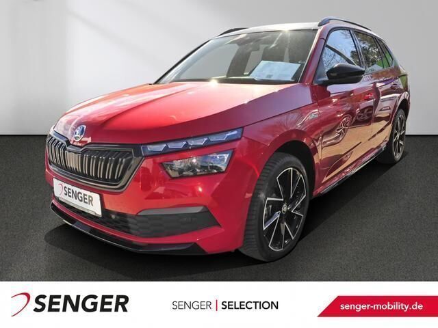 Velvetrot premium metallic met. Gebraucht 2020 Skoda Kamiq Monte Carlo SUV | 23.420 € (Fairer Preis) - Bild 1/4