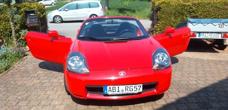 Rot Gebraucht 2002 Toyota MR2 Cabrio | 9.500 € (Fairer Preis) - Bild 1/4