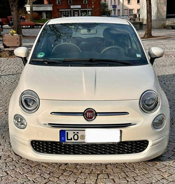 Gebraucht Fiat 500 Lounge 69 PS (50 kW) 2020 Weiß Kleinwagen
