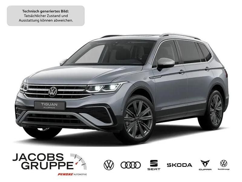 Grau Gebraucht 2025 VW Tiguan Allspace Elegance SUV | 43.760 € (Fairer Preis) - Bild 1/4