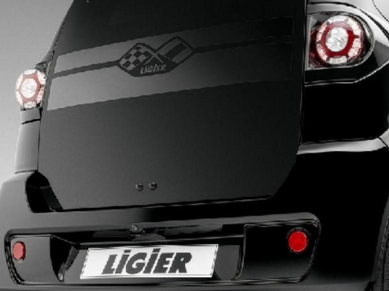 Neu Ligier Myli 2025 Schwarz Kleinwagen