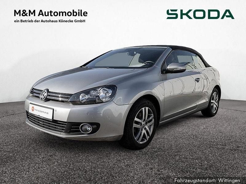 Gebraucht VW Golf Cabriolet 122 PS (89 kW) 2013 Silber Cabrio