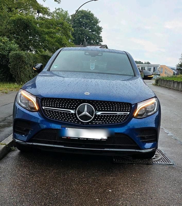 Blau Gebraucht 2018 Mercedes GLC43 AMG AMG Coupé | 38.500 € (Fairer Preis) - Bild 1/4