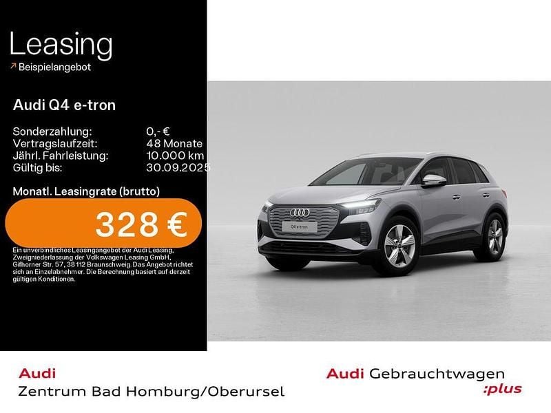Florettsilber metallic Gebraucht 2024 Audi Q4 e-tron SUV | 39.999 € (Superpreis) - Bild 1/4