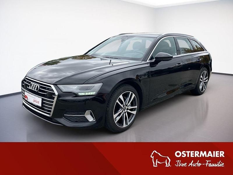Mythosschwarz Gebraucht 2021 Audi A6 Sport Kombi | 31.390 € (Guter Preis) - Bild 1/4