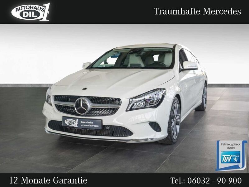 Weiß (calcitweiss unilack) Gebraucht 2017 Mercedes CLA220 Shooting Brake Kombi | 24.850 € (Etwas zu teuer) - Bild 1/3